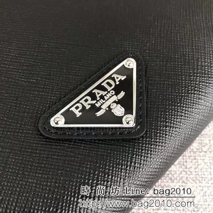 PRADA普拉達 2018最新漫畫印象系列 專櫃最新款 限量版男士手包 2NG001 DD1081